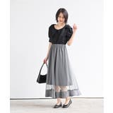 リボンモチーフ5分袖ブラウス | rps | 詳細画像12