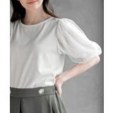 チュールパールハーフスリーブカットプルオーバー | rps | 詳細画像14 