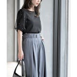 チュールパールハーフスリーブカットプルオーバー | rps | 詳細画像3 