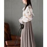 ジャガード花柄フリルブラウス | rps | 詳細画像12 