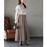 ジャガード花柄フリルブラウス | rps | 詳細画像14 