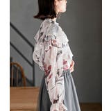 ジャガード花柄フリルブラウス | rps | 詳細画像26 