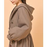BIGフードショールカラーコート | rps | 詳細画像9