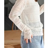 シアーレースプチハイネックカットソー | rps | 詳細画像17