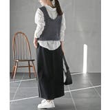 ペーパーヤーンベスト×ブラウスアンサンブル | rps | 詳細画像12 