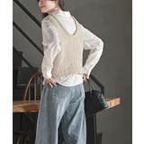 ペーパーヤーンベスト×ブラウスアンサンブル | rps | 詳細画像19 