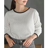 配色ふくれジャガードアソートカットソー | rps | 詳細画像6 