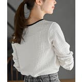 配色ふくれジャガードアソートカットソー | rps | 詳細画像7 