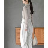 シアーストライプハイネックカットソー | rps | 詳細画像12 