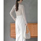 シアーストライプハイネックカットソー | rps | 詳細画像13 