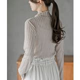 シアーストライプハイネックカットソー | rps | 詳細画像16 