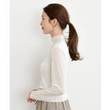 シアーストライプハイネックカットソー | rps | 詳細画像20 