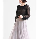 ラメメッシュニットプルオーバー | rps | 詳細画像11 