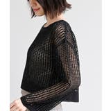 ラメメッシュニットプルオーバー | rps | 詳細画像15 