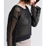 ラメメッシュニットプルオーバー | rps | 詳細画像17 