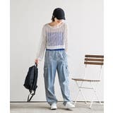 ラメメッシュニットプルオーバー | rps | 詳細画像2 