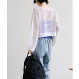 ラメメッシュニットプルオーバー | rps | 詳細画像4 