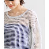 ラメメッシュニットプルオーバー | rps | 詳細画像6 