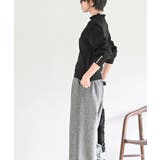 袖口パールフリルネックスポンジニットプルオーバー | rps | 詳細画像11 