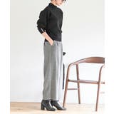 袖口パールフリルネックスポンジニットプルオーバー | rps | 詳細画像13 