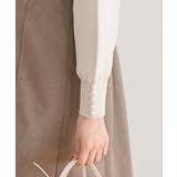 袖口パールフリルネックスポンジニットプルオーバー | rps | 詳細画像27 