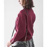 袖口パールフリルネックスポンジニットプルオーバー | rps | 詳細画像34 