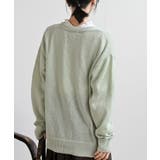 ビッグシルエットカラーニットカーディガン | rps | 詳細画像8 