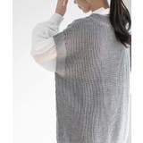 ケーブルニットベストドッキングシャツ | rps | 詳細画像15 