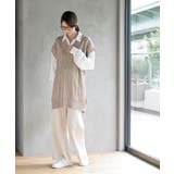 ケーブルニットベストドッキングシャツ | rps | 詳細画像18 