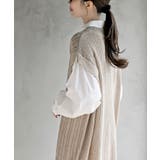 ケーブルニットベストドッキングシャツ | rps | 詳細画像23 