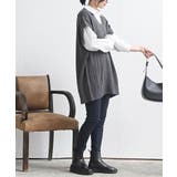 ケーブルニットベストドッキングシャツ | rps | 詳細画像5 