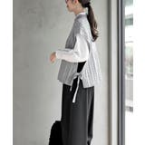 サイドリボンケーブルニットベスト | rps | 詳細画像11 