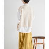 サイドリボンケーブルニットベスト | rps | 詳細画像20 