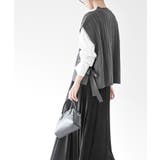 サイドリボンケーブルニットベスト | rps | 詳細画像4 