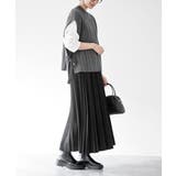 サイドリボンケーブルニットベスト | rps | 詳細画像5 