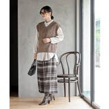 ポップコーンモールワイドニットベスト | rps | 詳細画像10 