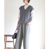 ポップコーンモールワイドニットベスト | rps | 詳細画像19 