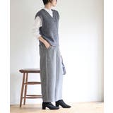 ポップコーンモールワイドニットベスト | rps | 詳細画像21 