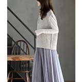 ポップコーンモールワイドニットベスト | rps | 詳細画像3 