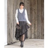 Tシャツセットフェザーニットベストアンサンブル | rps | 詳細画像12