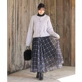 モールフェザークルーネックカーディガン | rps | 詳細画像12