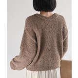 モールフェザークルーネックカーディガン | rps | 詳細画像26