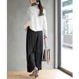 リブセミワイドパンツ | rps | 詳細画像12