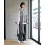 リブセミワイドパンツ | rps | 詳細画像2