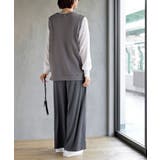 リブセミワイドパンツ | rps | 詳細画像4