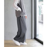 リブセミワイドパンツ | rps | 詳細画像5