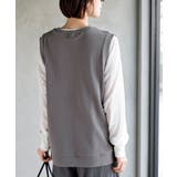 裏毛ポケット付きベスト | rps | 詳細画像18 