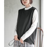 ブラック | 裏毛ポケット付きベスト | rps