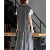 透かし柄ニットベスト | rps | 詳細画像12