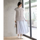 透かし柄ニットベスト | rps | 詳細画像18